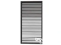 Tuinscherm, shutter, antraciet, 90x180x7cm - afbeelding 1 van  4