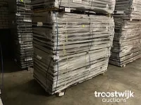 Tuinscherm, shutter, antraciet, 90x180x7cm - afbeelding 3 van  4