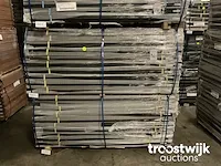 Tuinscherm, shutter, antraciet, 90x180x7cm - afbeelding 4 van  4