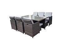 Tuinset - vonato - 11-delig - dining set - afbeelding 1 van  2