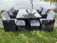 Tuinset - vonato - 11-delig - dining set - afbeelding 1 van  2