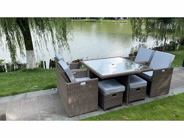 Tuinset - vonato - 9-delig - dining set - afbeelding 1 van  1