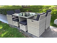 Tuinset - vonato - 9-delig - dining set - afbeelding 1 van  2