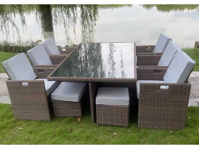 Tuinset - vonato - chic grey - 11-delig - afbeelding 1 van  4