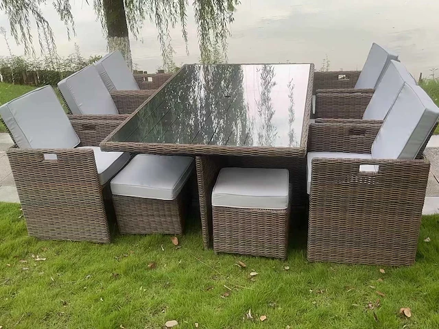 Tuinset - vonato - chic grey - 11-delig - afbeelding 3 van  4