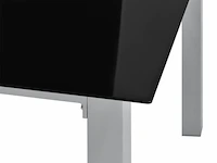 Tuinset / eetset milano 9-delig zilver/grijs - afbeelding 7 van  13