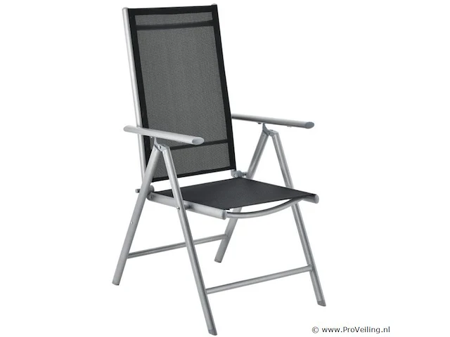 Tuinset / eetset milano 9-delig zilver/grijs - afbeelding 11 van  13
