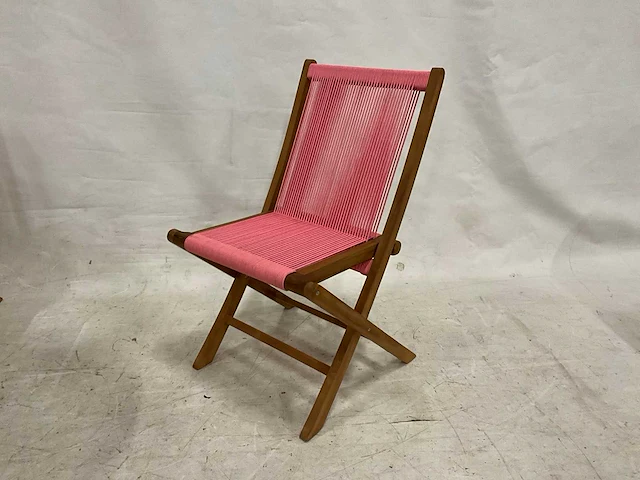 Tuinset met 3 klapstoelen - afbeelding 4 van  4