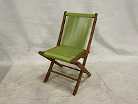 Tuinset met 4 klapstoelen - afbeelding 5 van  5