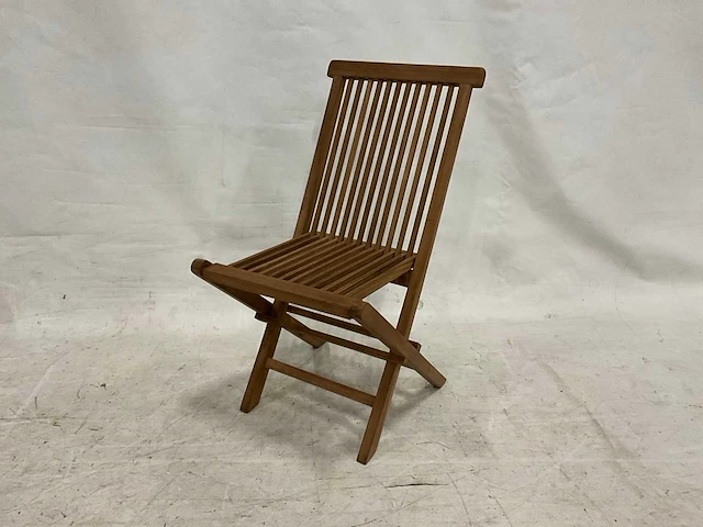Tuinset met 4 klapstoelen - afbeelding 5 van  5