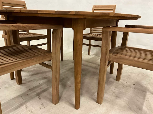 Tuinset met ronde tuintafel 150 cm - afbeelding 4 van  6