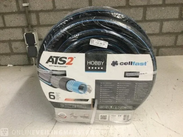 Tuinslang cellfast, hobby ats 2-6, zwart/groen - afbeelding 2 van  3