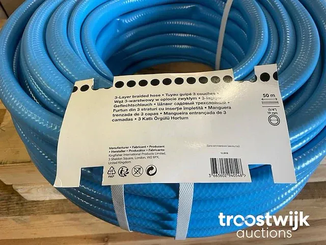 Tuinslang gewapend 50 m - ø19 mm - 24 bar - afbeelding 3 van  3