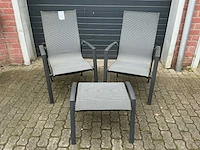 Tuinstoel (2x) - afbeelding 1 van  5