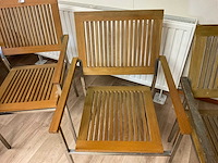 Tuinstoel 4x stapelbaar - afbeelding 1 van  3