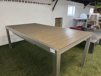 Tuintafel 200x100x74 cm - afbeelding 2 van  5