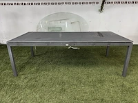 Tuintafel, 220x100x74 cm - afbeelding 1 van  4