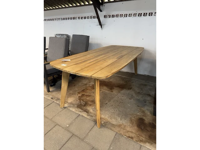 Tuintafel 220x100x77 cm - afbeelding 2 van  5
