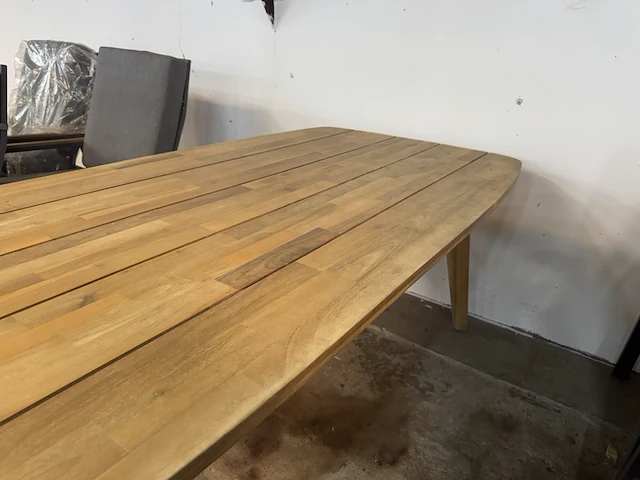 Tuintafel 220x100x77 cm - afbeelding 4 van  5