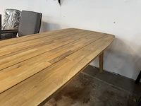 Tuintafel 220x100x77 cm - afbeelding 4 van  5