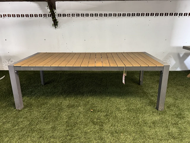 Tuintafel 224x100x74 cm - afbeelding 2 van  6