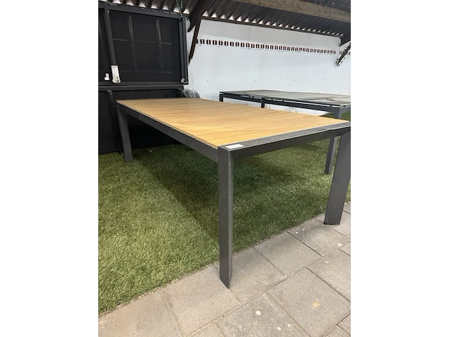 Tuintafel 224x100x74 cm - afbeelding 2 van  7