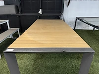 Tuintafel 224x100x74 cm - afbeelding 4 van  7