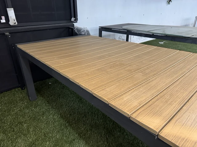 Tuintafel 224x100x74 cm - afbeelding 6 van  7