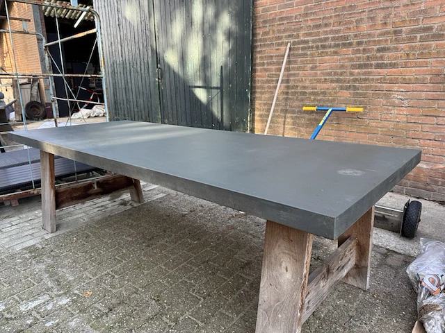 Tuintafel 250x100x77 cm - afbeelding 3 van  6