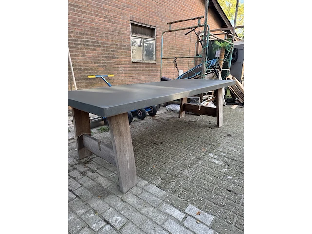 Tuintafel 250x100x77 cm - afbeelding 6 van  6