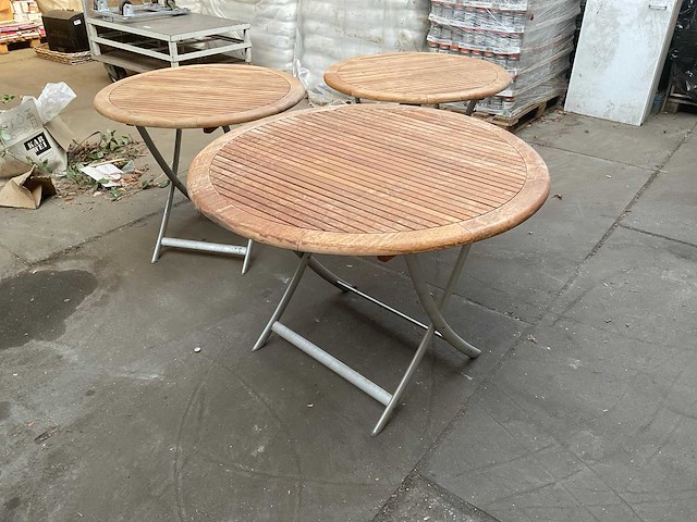 Tuintafel (3x) - afbeelding 2 van  3