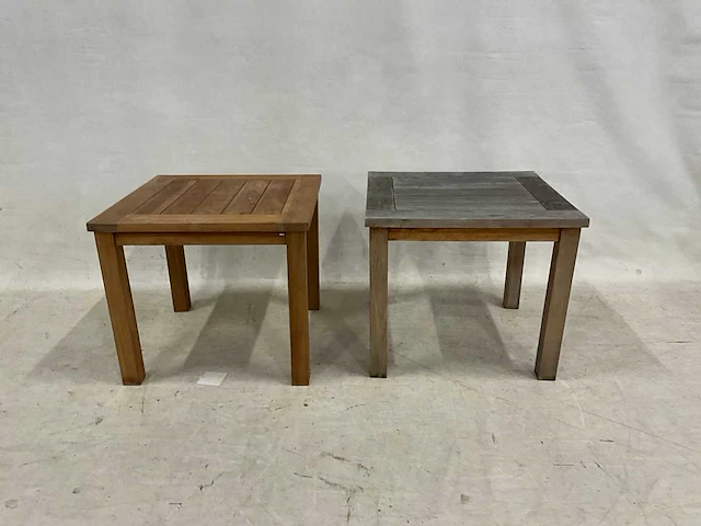 Tuintafel 90x90 cm (2x) - afbeelding 1 van  5