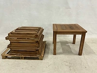 Tuintafel 90x90 cm (6x) - afbeelding 1 van  5