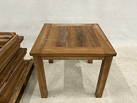 Tuintafel 90x90 cm (6x) - afbeelding 2 van  5