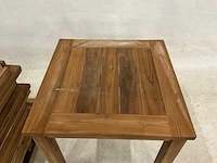 Tuintafel 90x90 cm (6x) - afbeelding 3 van  5