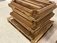 Tuintafel 90x90 cm (6x) - afbeelding 4 van  5