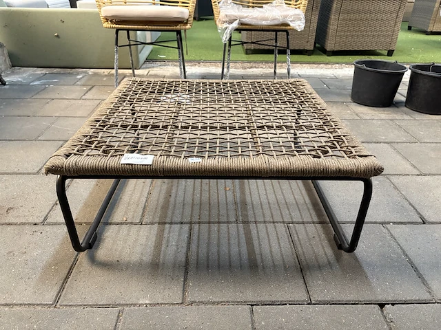 Tuintafel, bijzettafel 75x75x30 cm - afbeelding 1 van  6
