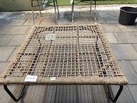 Tuintafel, bijzettafel 75x75x30 cm - afbeelding 3 van  6