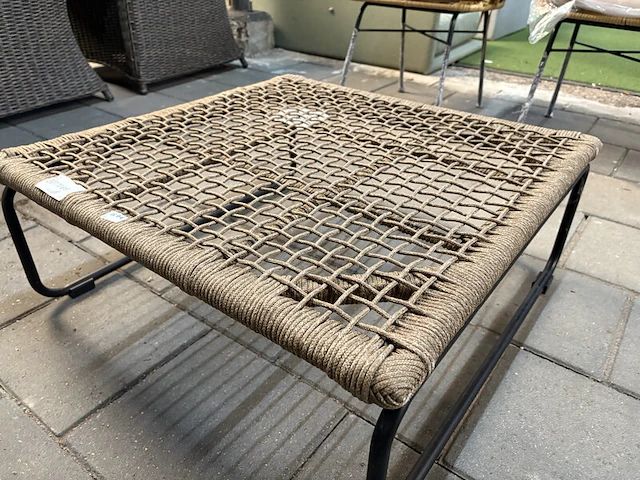 Tuintafel, bijzettafel 75x75x30 cm - afbeelding 4 van  6
