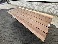 Tuintafel guyana teak - afbeelding 4 van  5