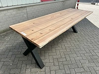 Tuintafel guyana teak - afbeelding 2 van  3