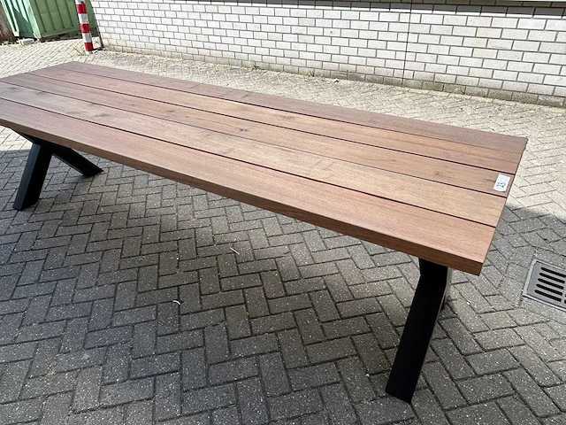 Tuintafel guyana teak - afbeelding 2 van  3