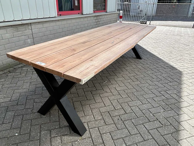 Tuintafel guyana teak - afbeelding 2 van  4