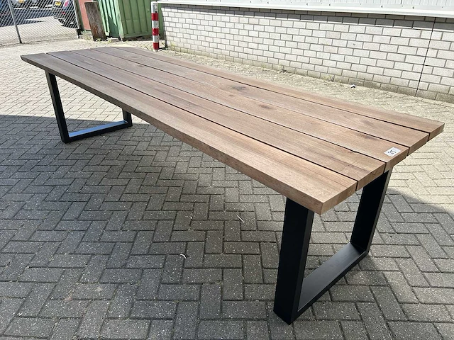 Tuintafel guyana teak - afbeelding 2 van  3