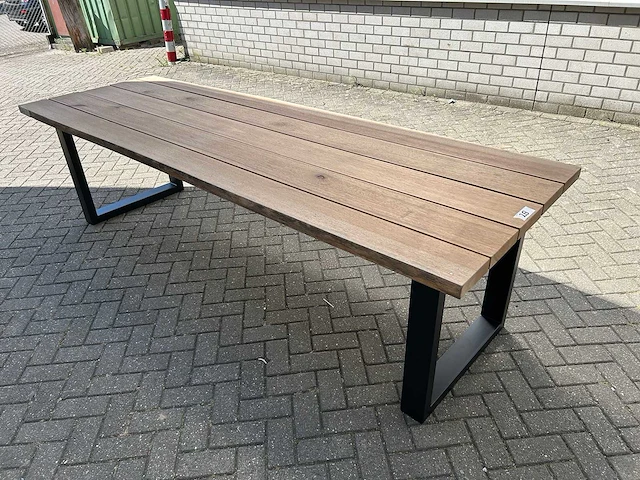 Tuintafel guyana teak - afbeelding 2 van  4