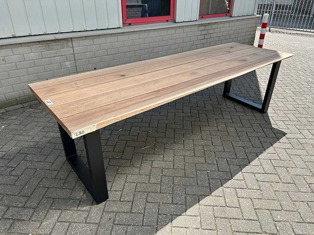 Tuintafel guyana teak - afbeelding 3 van  4
