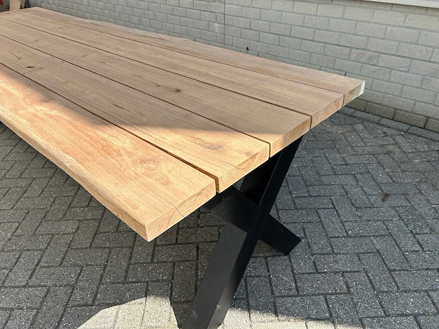 Tuintafel guyana teak - afbeelding 4 van  5