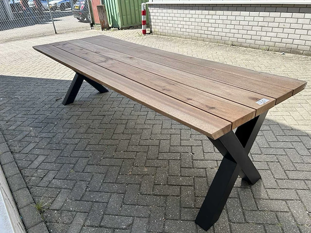Tuintafel guyana teak - afbeelding 2 van  4