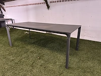 Tuintafel met glasplaat 200x90x73 cm - afbeelding 2 van  5