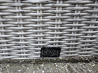 Tuintafel met glasplaat 228x108x74 cm - afbeelding 6 van  7